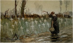 George_Edmund_Butler_-_A_roadside_cemetery_near_Neuve_Eglise.jpeg